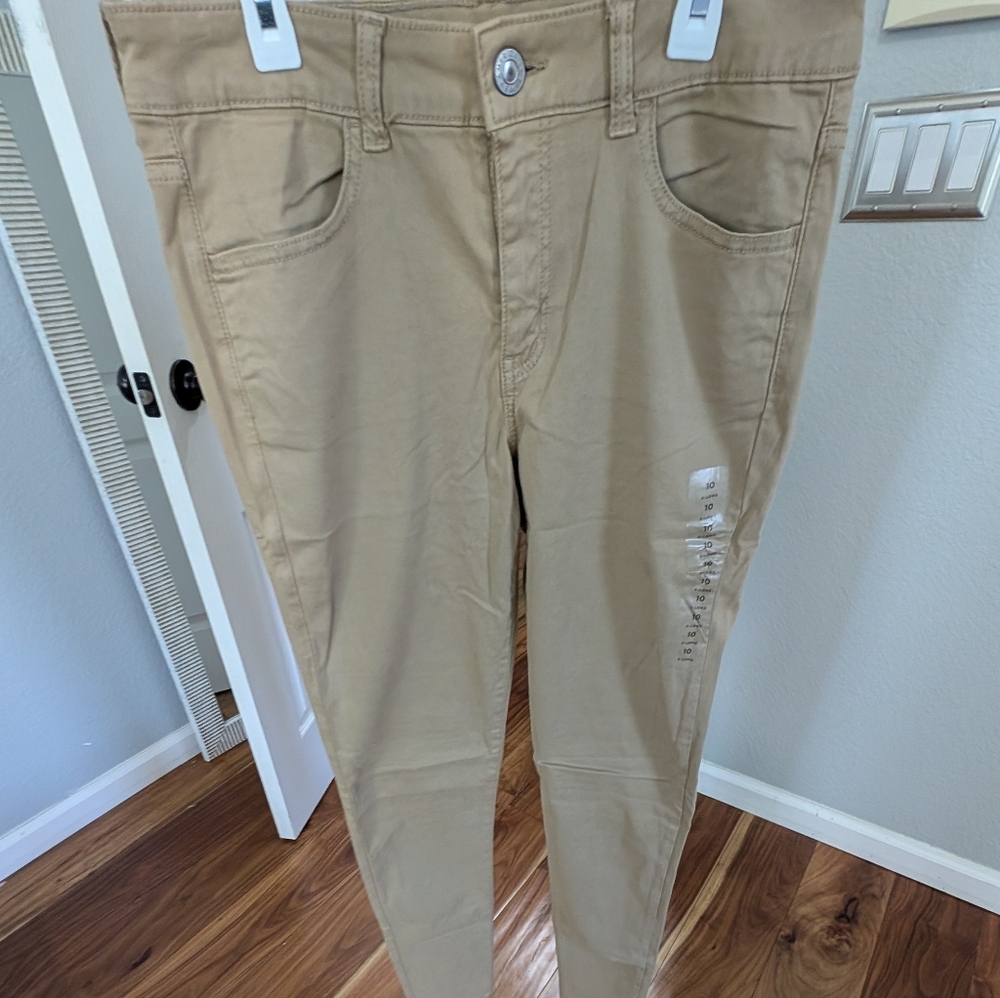 American Eagle Low Rise X-Long  Stretch Pant Size 10 Nwt ❤️